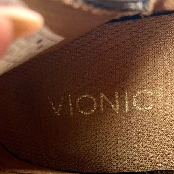 Vionic Cece Grey Suede Sneakers - Picture 7 of 9